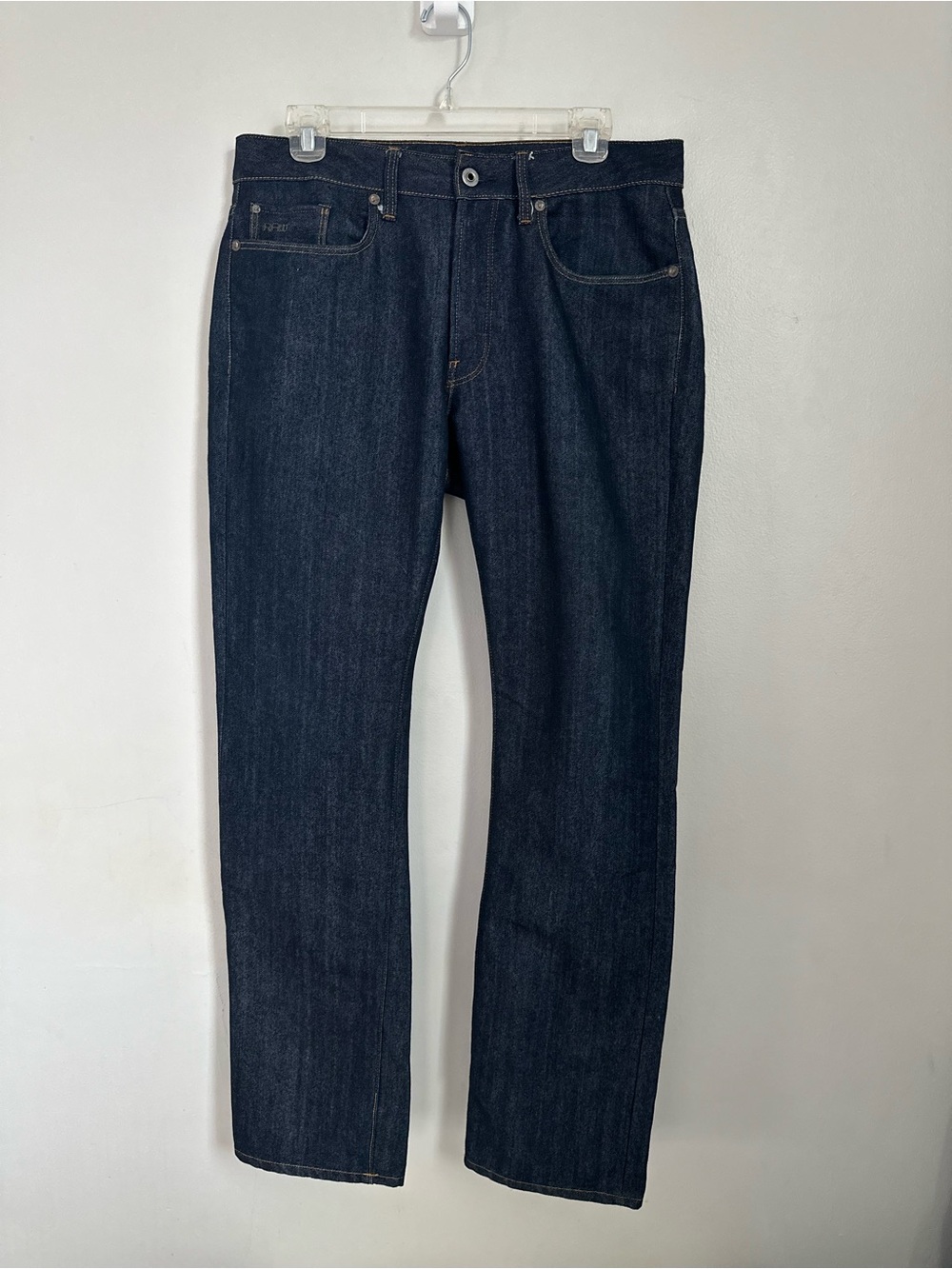G-Star RAW 3301 Straight Jeans Men’s 32x32 Dark Wash Denim